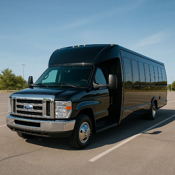 Charter Bus Rental Council Bluffs 18 Passenger Minibus