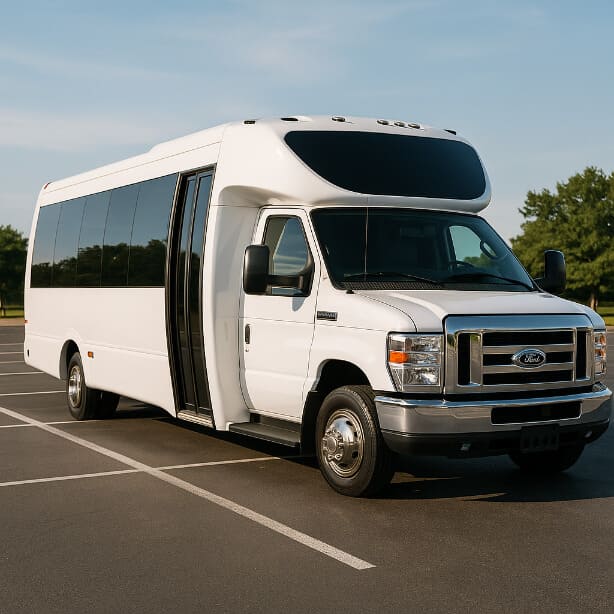 Charter Bus Rental Council Bluffs 20 Passenger Minibus